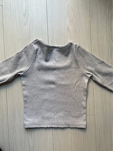 uzun kollu crop - Görsel 3