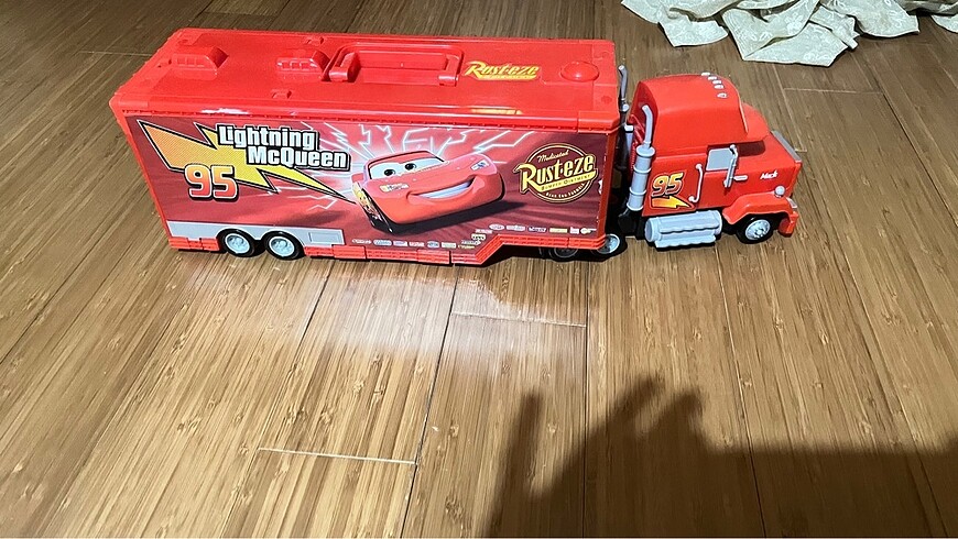 Cars Lightning Mcqueen Toys Big Mac Truck Car
