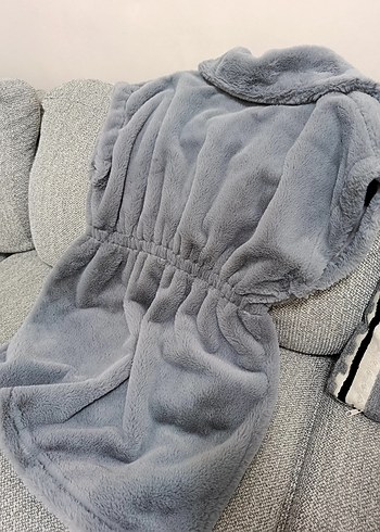 Gri Kürk Yelek - Görsel 3