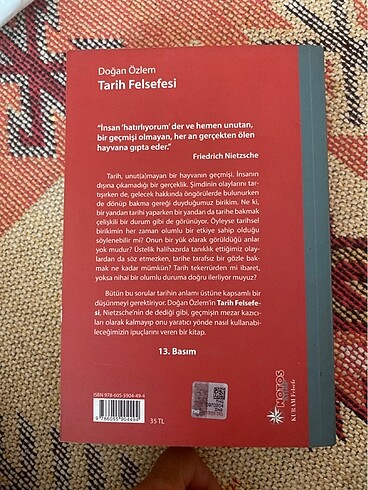  Beden Renk Tarih felsefesi kitap