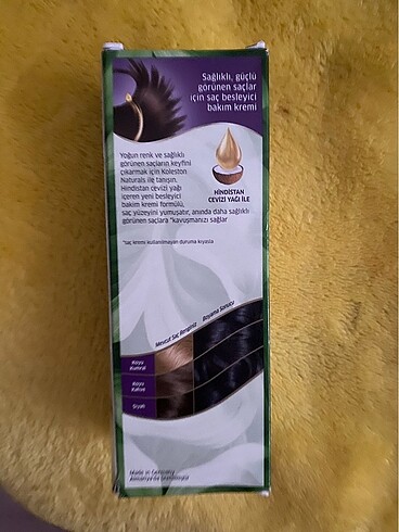 Beden Renk Saç boyası