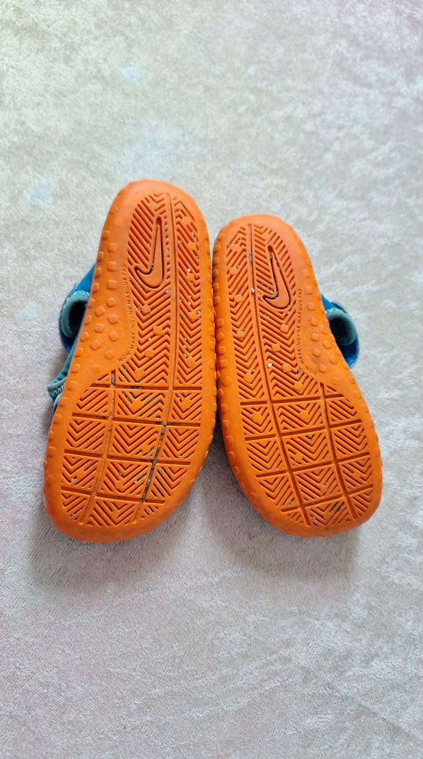 Nike Çocuk Mavi Cırtlı Terlik Sandalet 23 Numara - Görsel 4