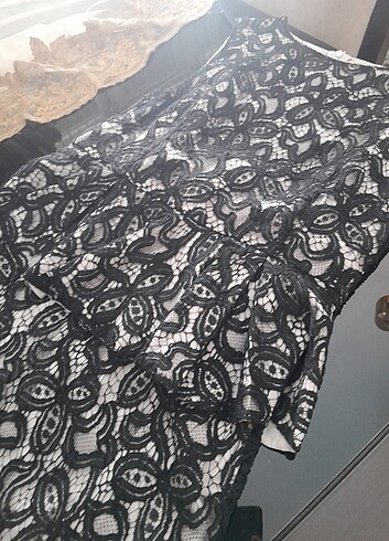 Dantel elbise - Görsel 7