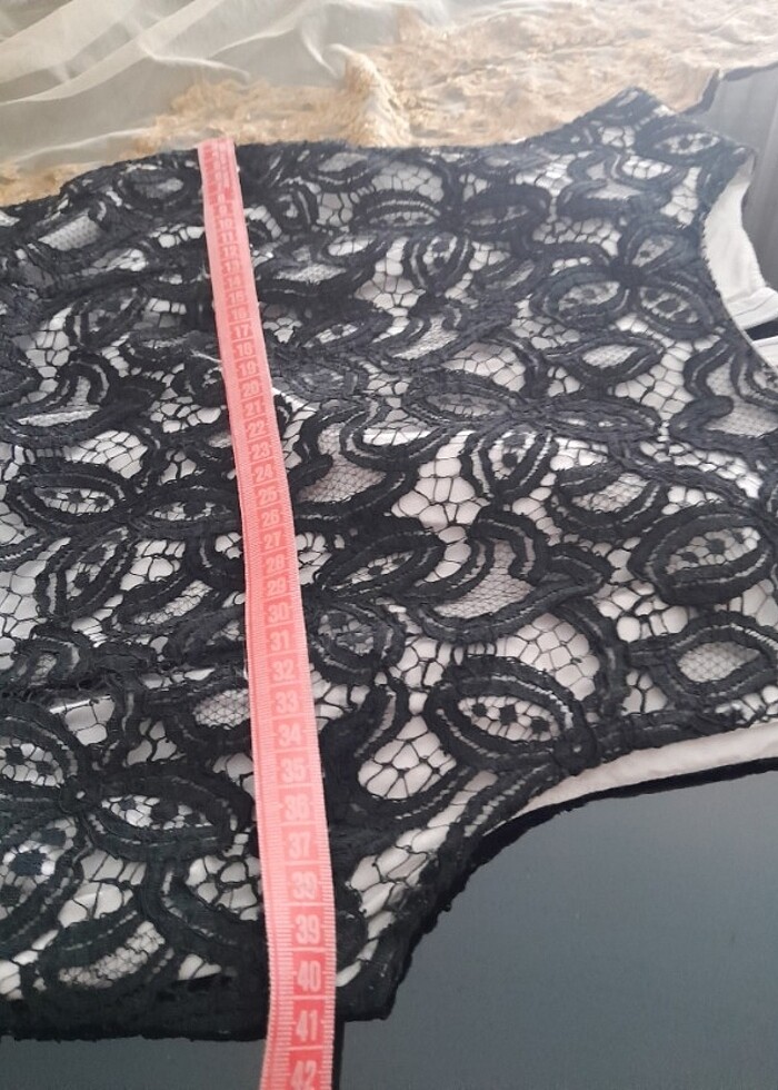 Dantel elbise - Görsel 3