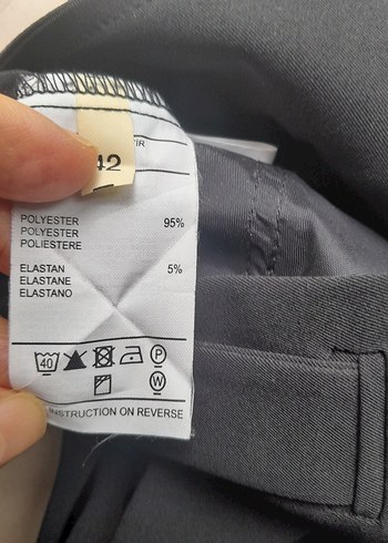 Siyah Kadın Kemerli yeni bermuda kapri - Görsel 7