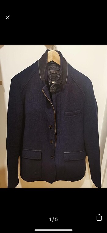 Massimo Dutti Erkek Kaban