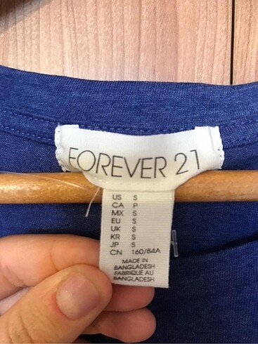 s Beden Forever 21 Lacivert Bluz