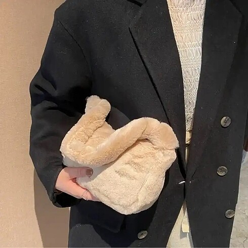 Peluş Tote Cappucciono