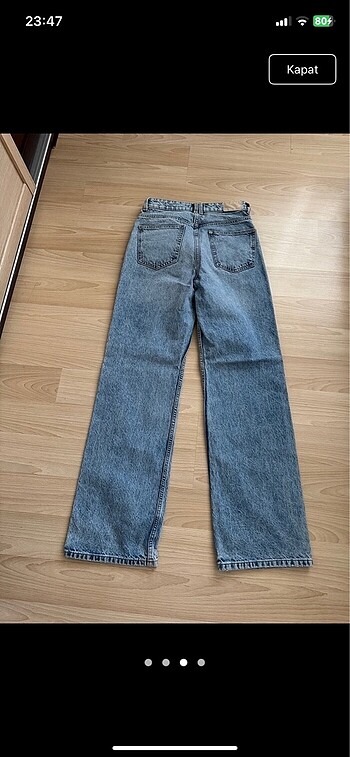 Zara Zara wed lige jean