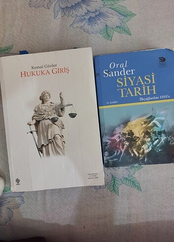 Hukuka Giriş ve Siyasi Tarih Kitapları