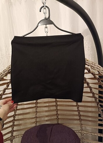 xl Beden siyah Renk Mini etek