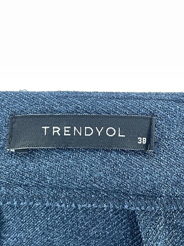 38 Beden lacivert Renk Trendyol & Milla Mini Etek %70 İndirimli.