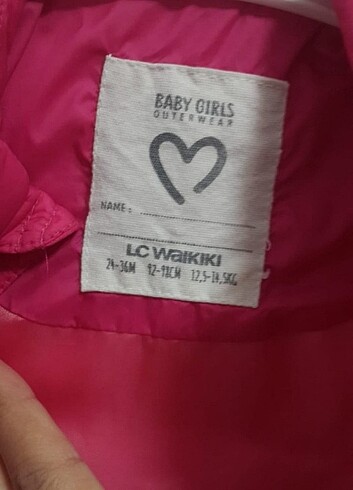 24-36 Ay Beden LCW kız bebek yelek