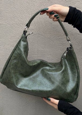 Kahverengi taba Kadın Çanta - Görsel 3