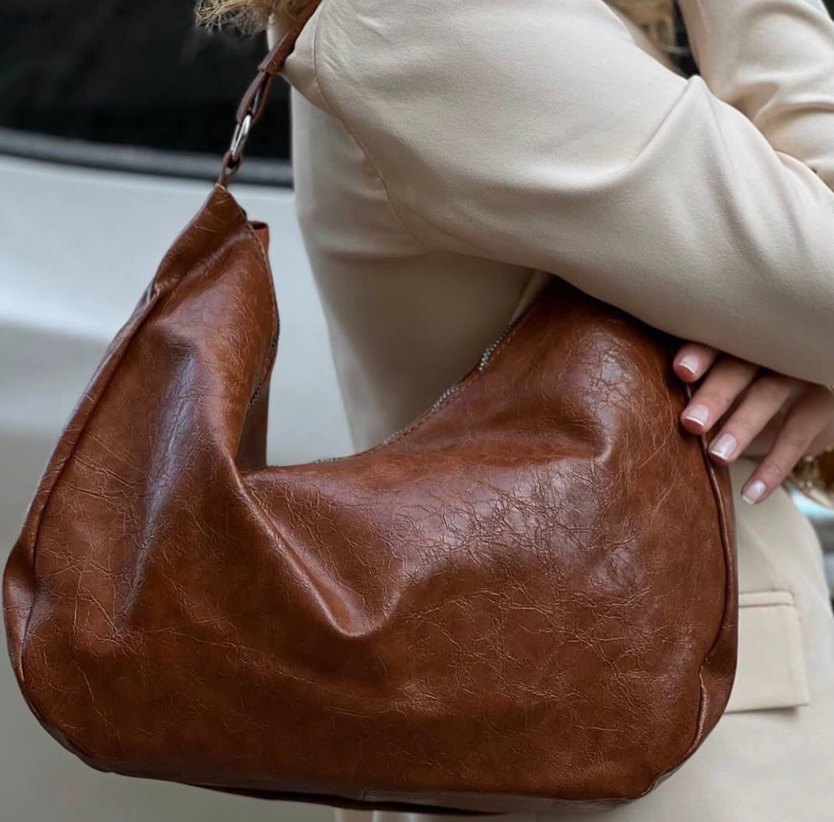 Kahverengi taba Kadın Çanta - Görsel 2