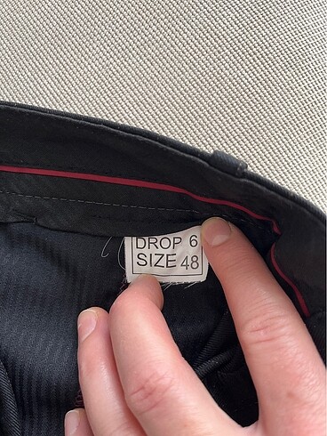 Diğer Siyah erkek kumaş pantolon