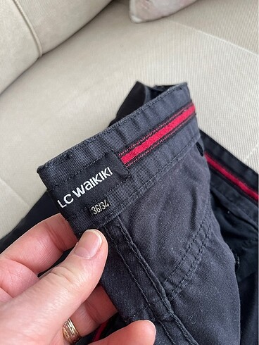 LC Waikiki Erkek gri keten pantolon