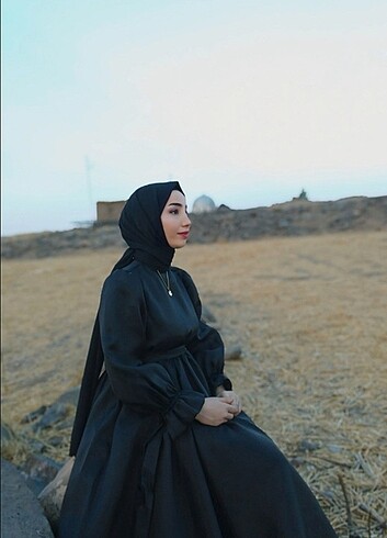 38 Beden siyah Renk Siyah abiye
