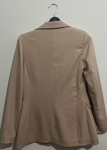 S Beden Bej Kadın Ceket - Görsel 5