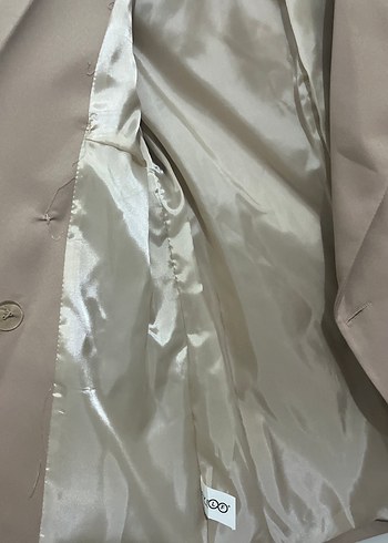 S Beden Bej Kadın Ceket - Görsel 4