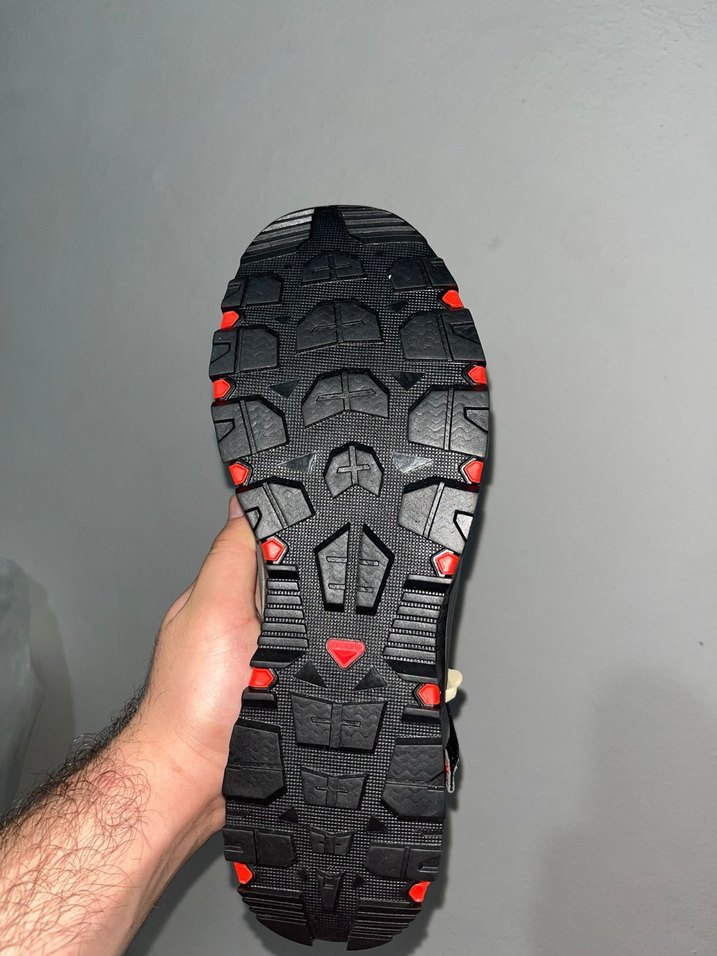 Gri Bağcıklı Erkek Outdoor Spor Ayakkabı - Görsel 3