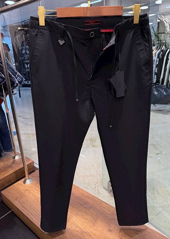 Prada erkek Siyah  Fermuarlı eşofman jogger - Görsel 2