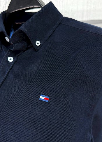 Erkek Lacivert Uzun Kollu Regular Fit Gömlek - Görsel 2