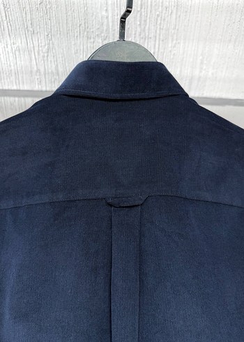 Erkek Lacivert Uzun Kollu Regular Fit Gömlek - Görsel 5