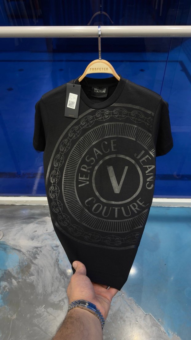 Lacivert Baskılı Erkek Tişört - Görsel 2