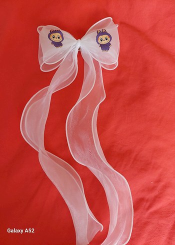 Renkli Desenli Çocuk Saç Tokaları ve Kurdeleler - Görsel 9