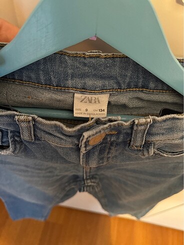 9 Yaş Beden Zara Kot Pantolon