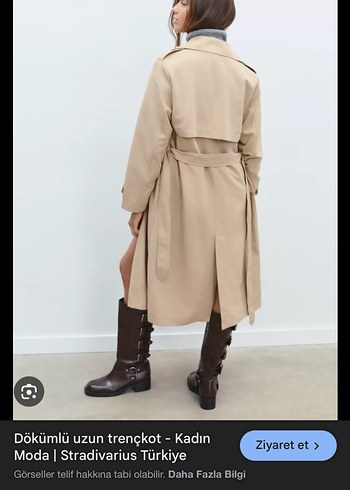 xs Beden Stradivarius Kadın Trençkot