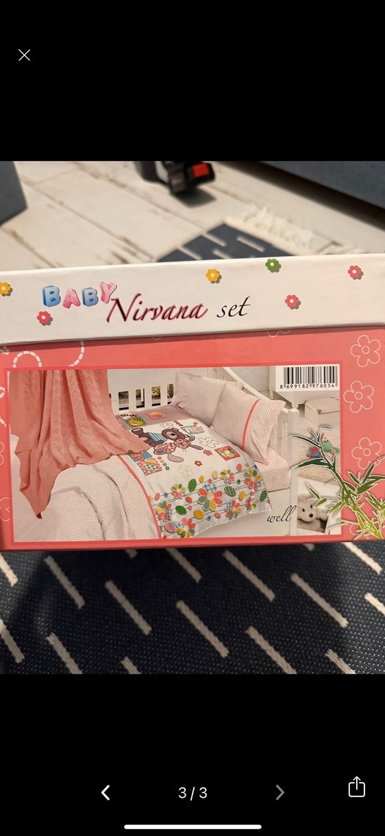 Bebek battaniyeli nevresim takımı - Görsel 3