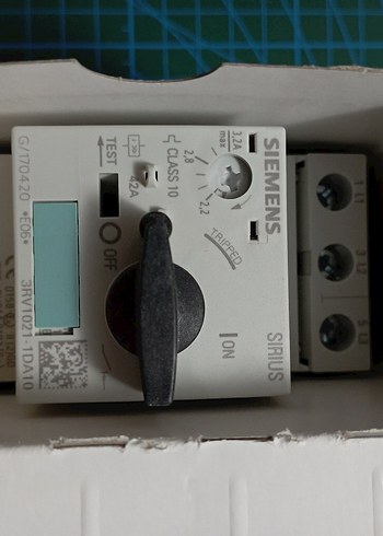 Siemens 2.2-3.2A Motor Koruma Şalteri - Görsel 2