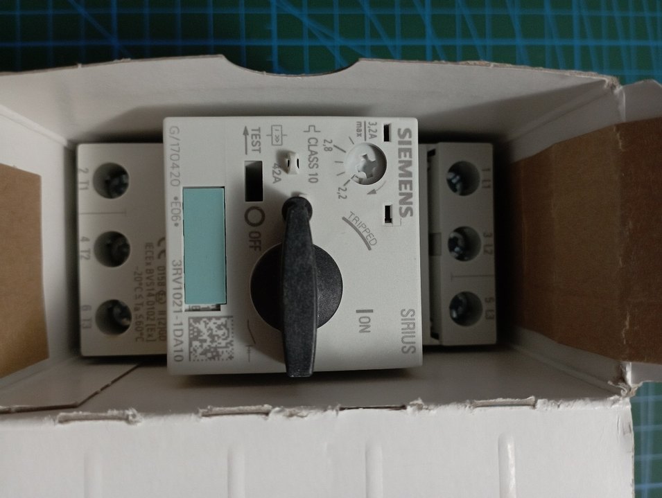 Siemens 2.2-3.2A Motor Koruma Şalteri - Görsel 2