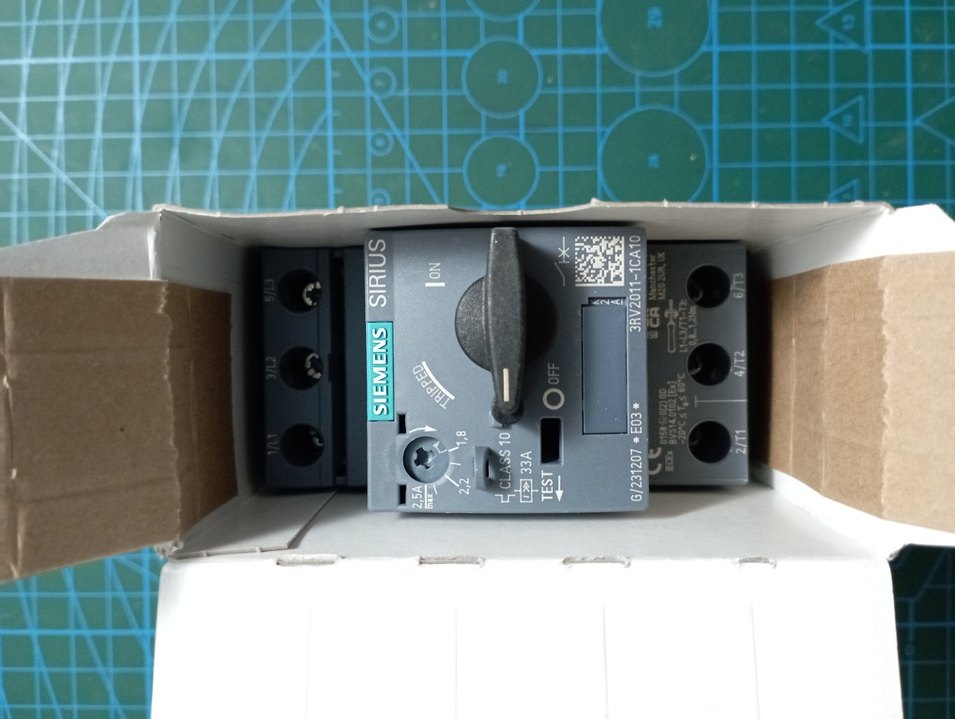 Siemens Motor Koruma Şalteri 1.8-2.5A - Görsel 2