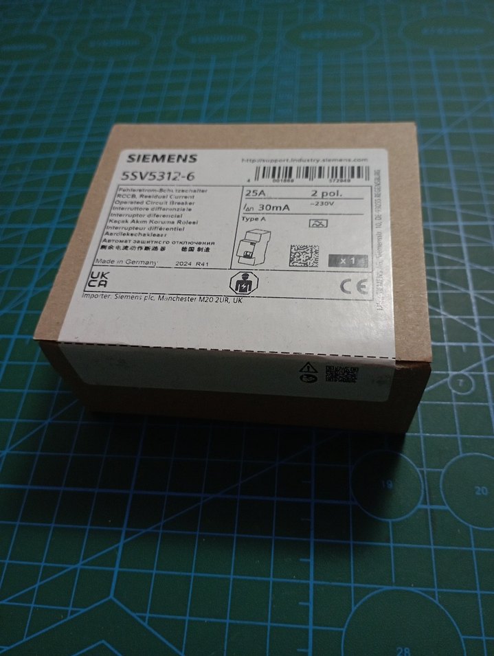 Siemens 5SV5312-6 RCCB 25A 230V 2 pol - Görsel 2