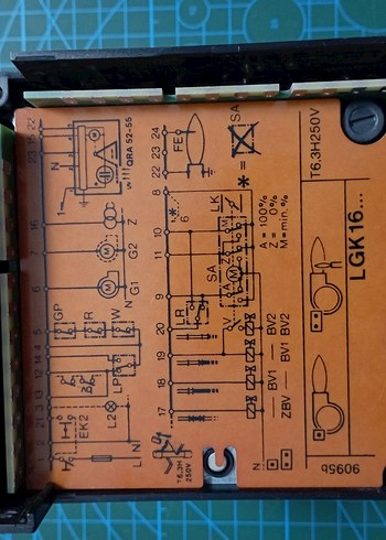 Siemens LGK16.335A17 100-110V Brulör Beyni - Görsel 3