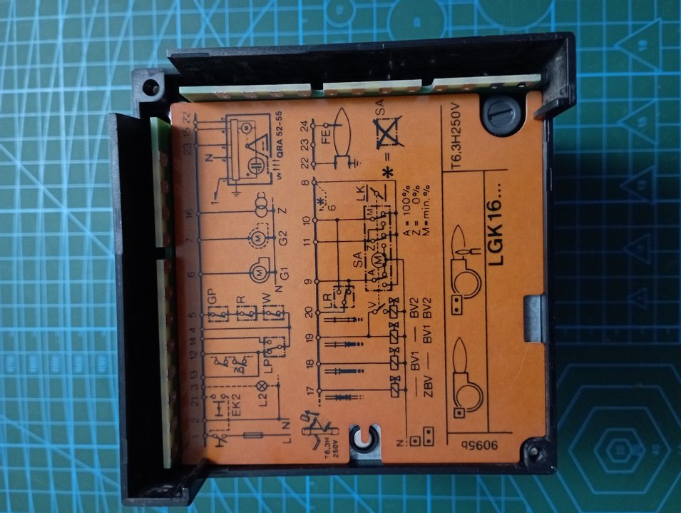 Siemens LGK16.335A17 100-110V Brulör Beyni - Görsel 3