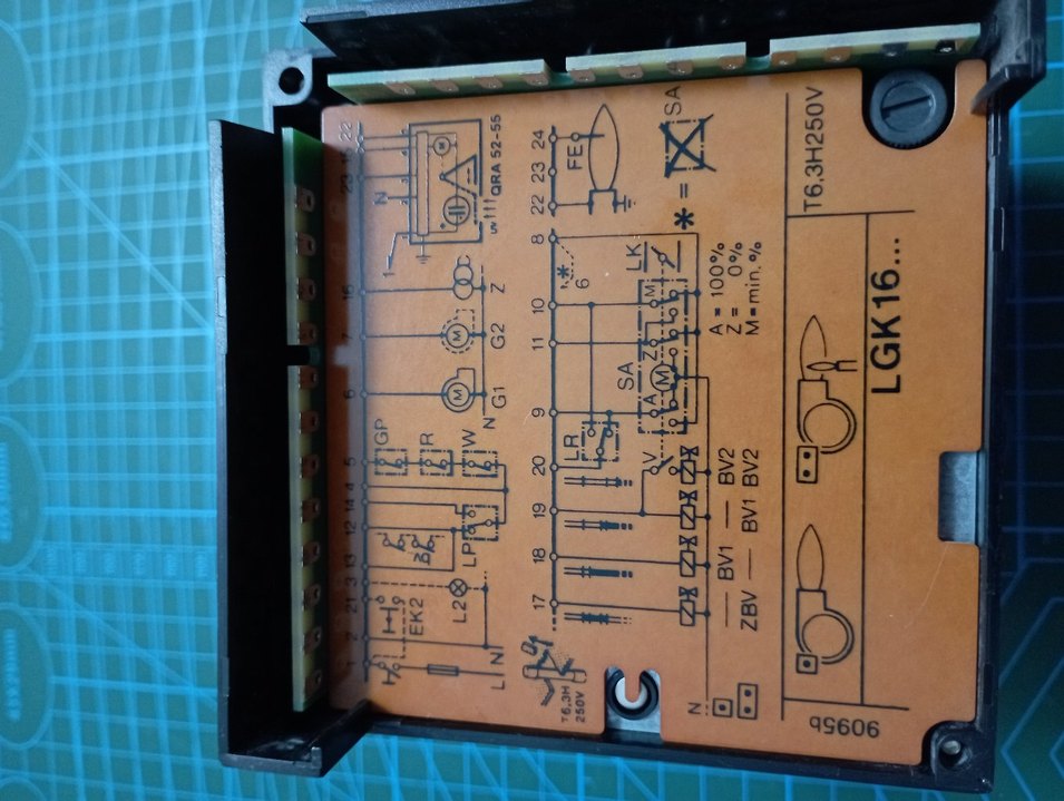 Siemens LGK16.335A17 100-110V Brulör Beyni - Görsel 4
