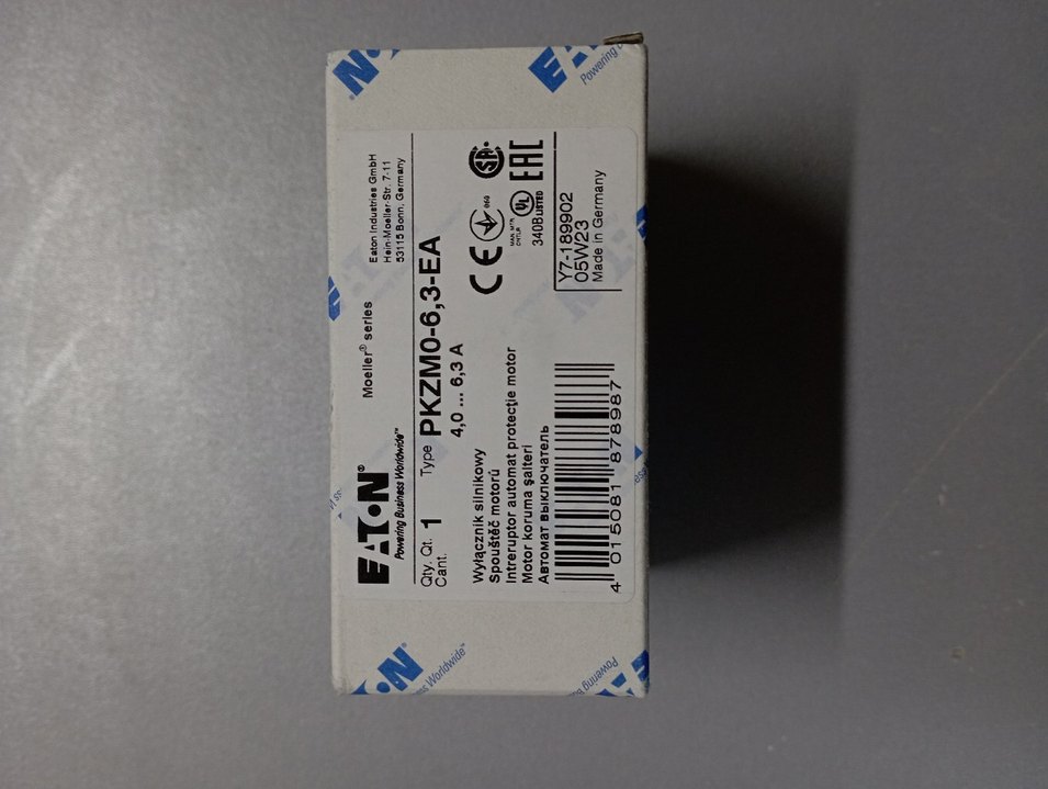 Eaton PKZM0 4-6.3A Motor Koruma Şalteri - Görsel 2