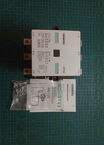 Siemens 3TF50 Beyaz Kontaktör - Görsel 2