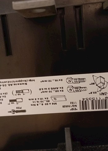 Siemens 3TF50 Beyaz Kontaktör - Görsel 3