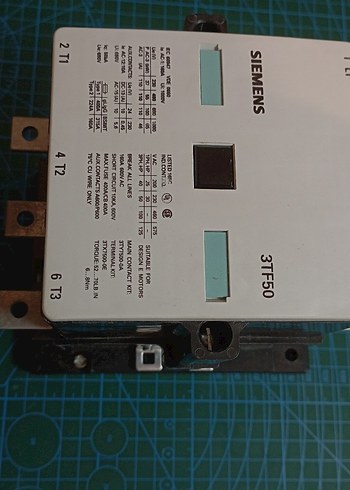 Siemens 3TF50 Beyaz Kontaktör - Görsel 4