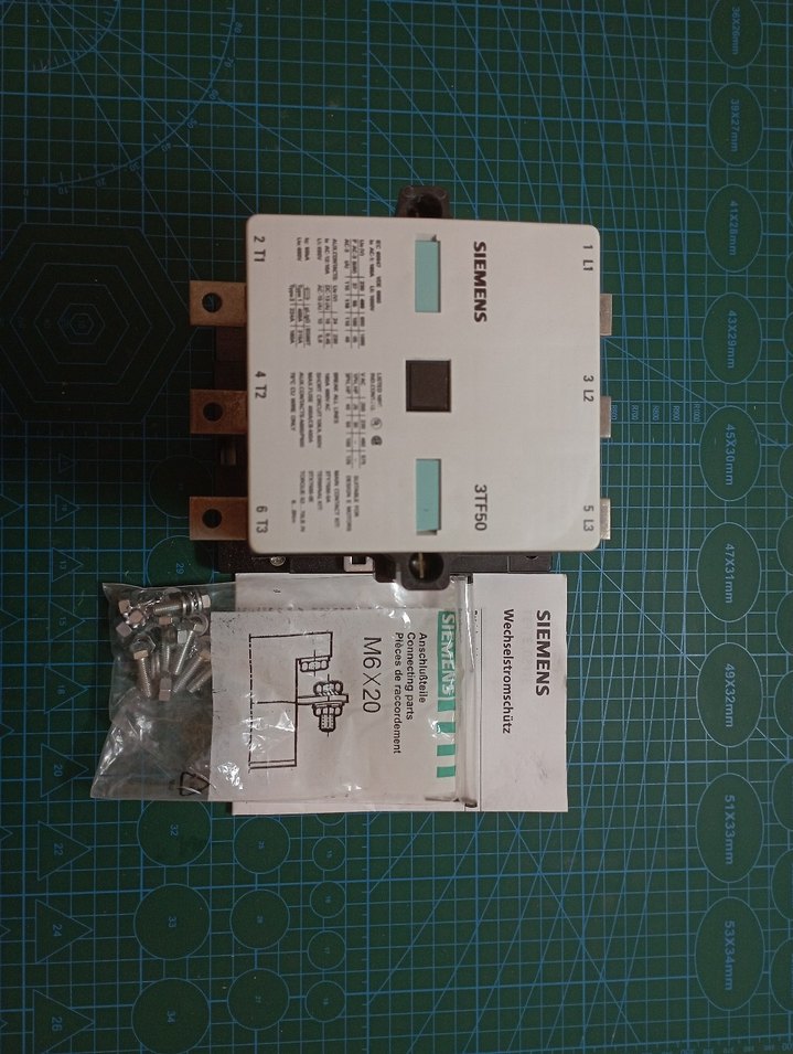 Siemens 3TF50 Beyaz Kontaktör - Görsel 2