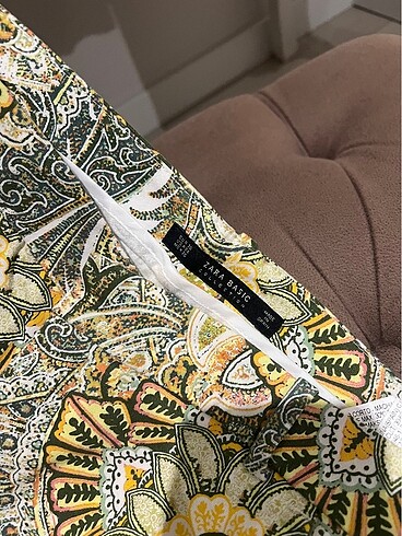 Zara Zara desenli pantolon