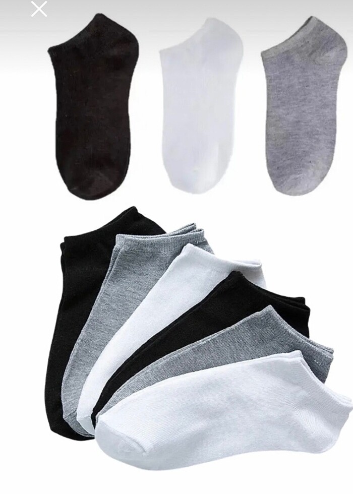 Görünmez Sneakers Çoraplar - Görsel 3