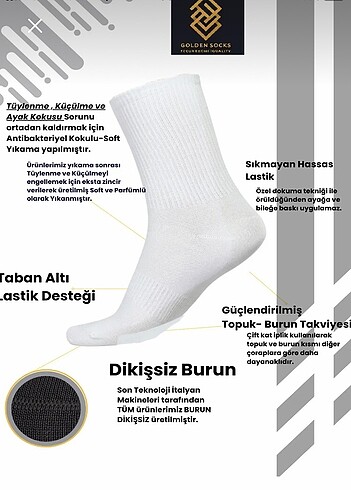 Kutulu Kalpli Kolej Çorabı 6?lı - Görsel 5