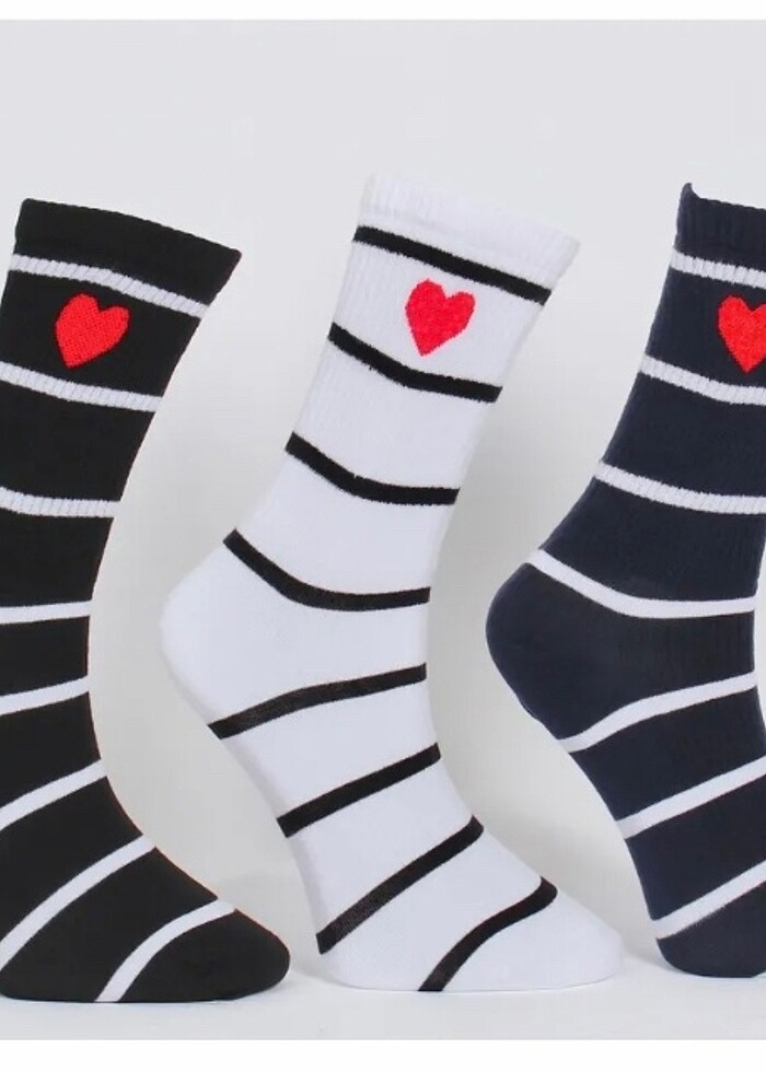 Kutulu Kalpli Kolej Çorabı 6?lı - Görsel 2