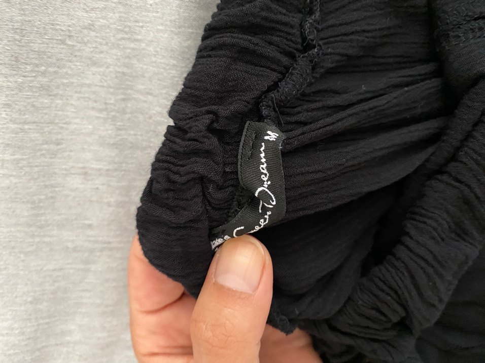 Düğmeli Siyah  Etek - Görsel 2